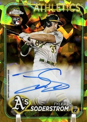 2024 Topps Chrome Sapphire Edition #CSA-TS Autographs - Gold /50