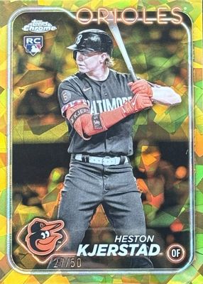 2024 Topps Chrome Sapphire Edition #394 Gold /50
