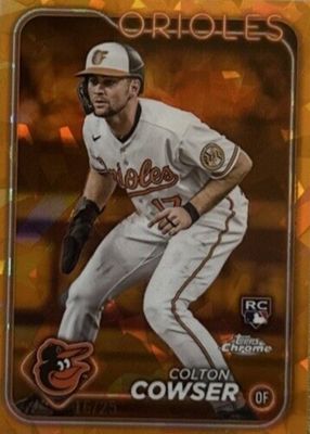 2024 Topps Chrome Sapphire Edition #257 Orange /25