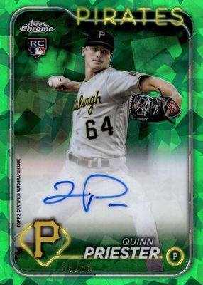 2024 Topps Chrome Sapphire Edition #CSA-QP Autographs - Green /99