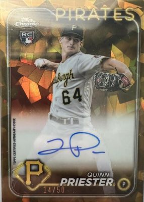 2024 Topps Chrome Sapphire Edition #CSA-QP Autographs - Gold /50