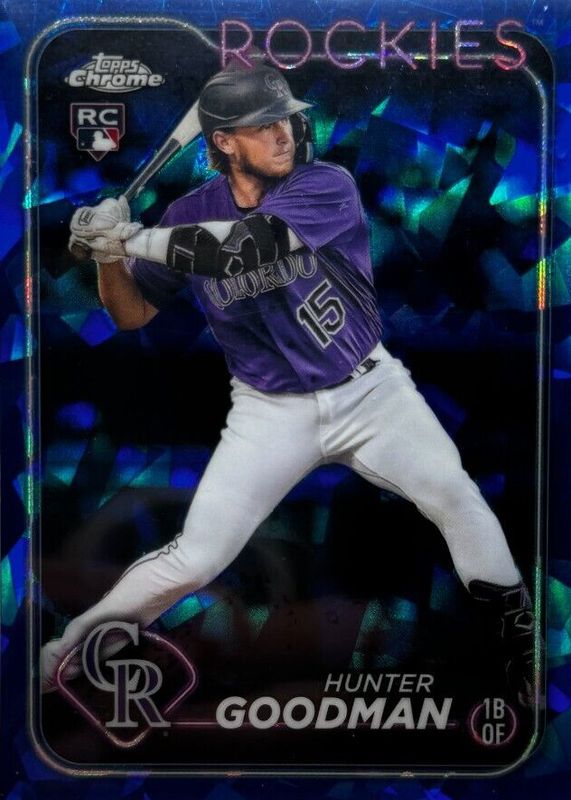 Hunter Goodman 2024 Topps Chrome Sapphire Edition #432 Base Rookie PSA 10