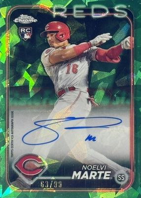 2024 Topps Chrome Sapphire Edition #CSA-NM Autographs - Green /99