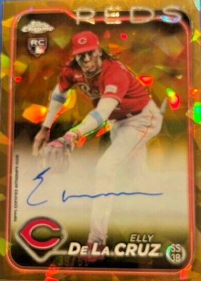 2024 Topps Chrome Sapphire Edition #CSA-ED Autographs - Gold /50