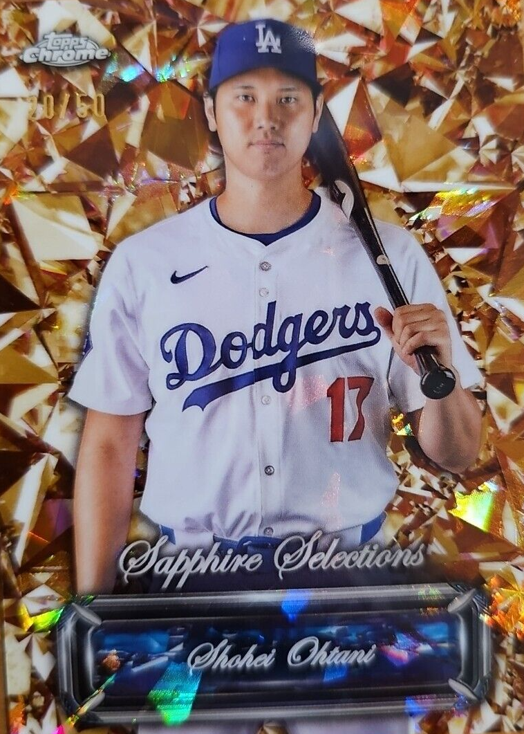 Shohei Ohtani 2024 Topps Chrome Sapphire Edition #SS-12 Sapphire