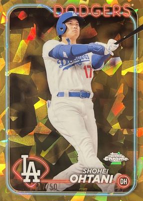 2024 Topps Chrome Sapphire Edition #500 Gold /50