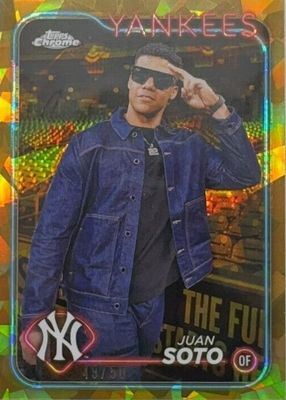 2024 Topps Chrome Sapphire Edition #50 Image Variation - Gold /50