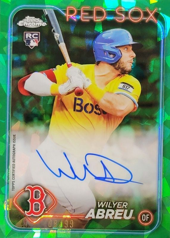 2024 Topps Chrome Sapphire Edition #CSA-WA Autographs - Green /99