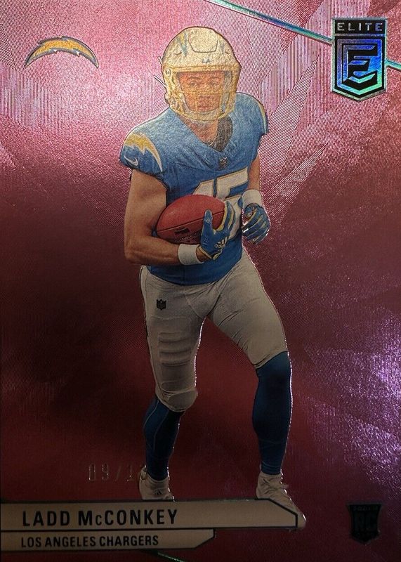 Ladd McConkey 2024 Elite #126 Pink FOTL /13
