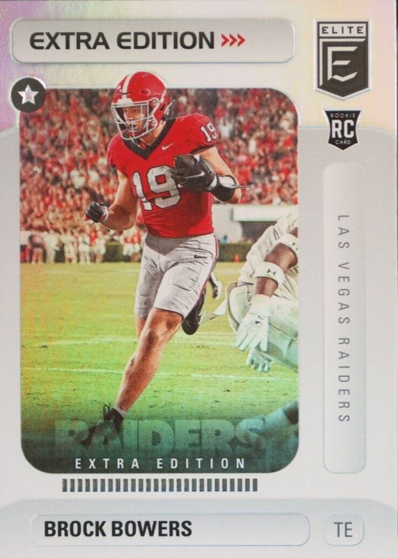 Brock Bowers 2024 Elite #11 Extra Edition Rookie PSA 10