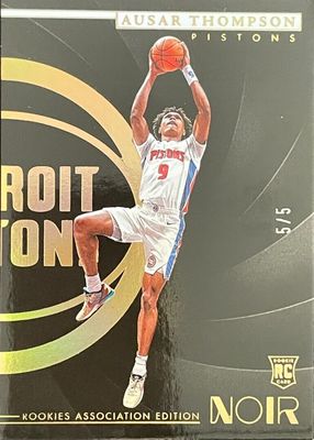 2023 Noir #153 Rookies Association Edition - Holo Gold /5