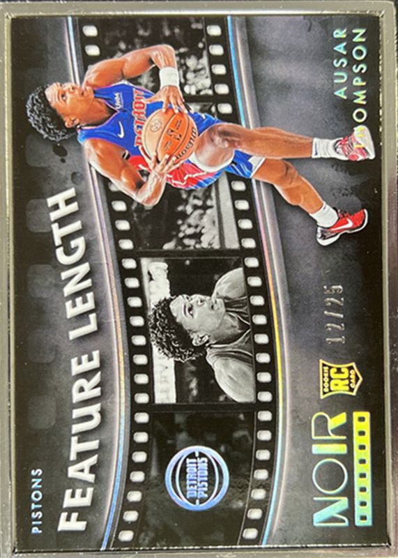 Ausar Thompson 2023 Noir #269 Feature Length /25 Rookie SGC 9.5