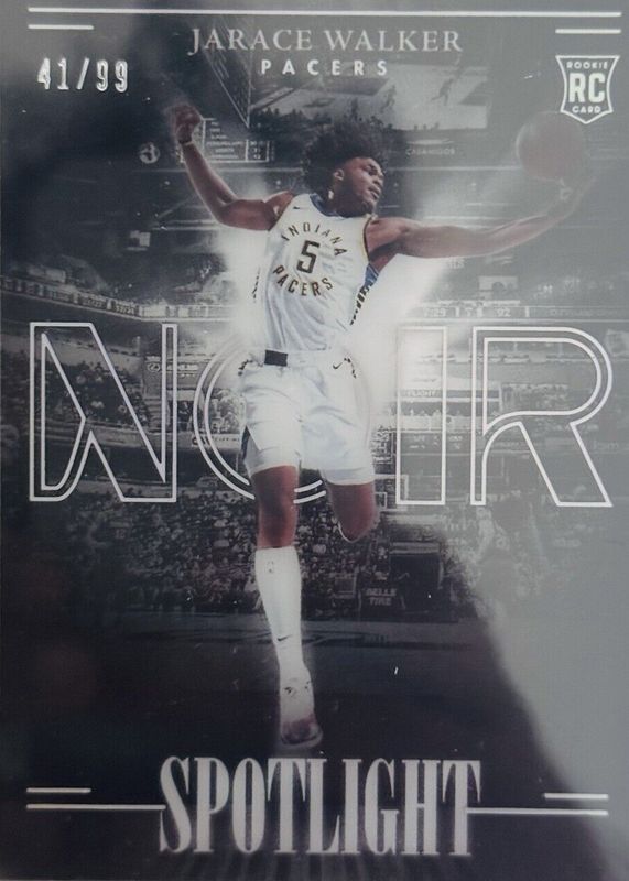 Jarace Walker 2023 Noir #18 Spotlight /99 Rookie SGC 9.5