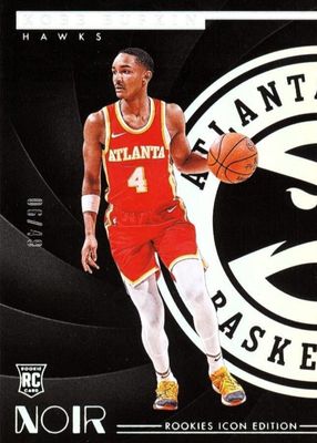 2023 Noir #187 Rookies Icon Edition - Holo Silver /49