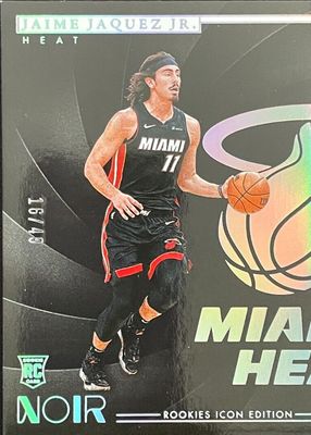 2023 Noir #196 Rookies Icon Edition - Holo Silver /49