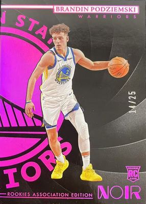 2023 Noir #154 Rookies Association Edition - Holo Red /25