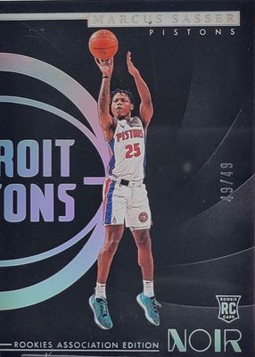 2023 Noir #141 Rookies Association Edition - Holo Silver /49