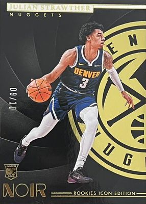 2023 Noir #197 Rookies Icon Edition - Gold /10