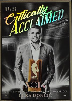 2023 Noir #296 Critically Acclaimed /25