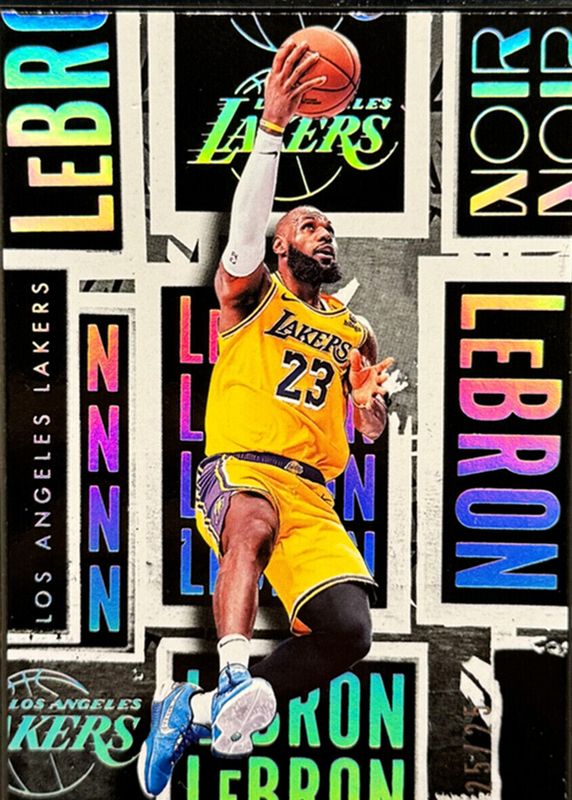 LeBron James 2023 Noir #274 Motion Picture /25 RAW