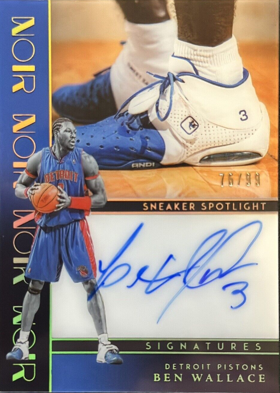 その他 UD Ben Wallace auto card UD Ben Wallace auto card