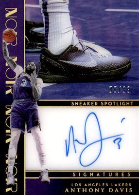 2023 Noir #SSS-DVS Sneaker Spotlight Signatures (/99)