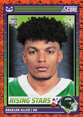 2024 Score-A-Treat #5 Rising Stars - Orange Pumpkins