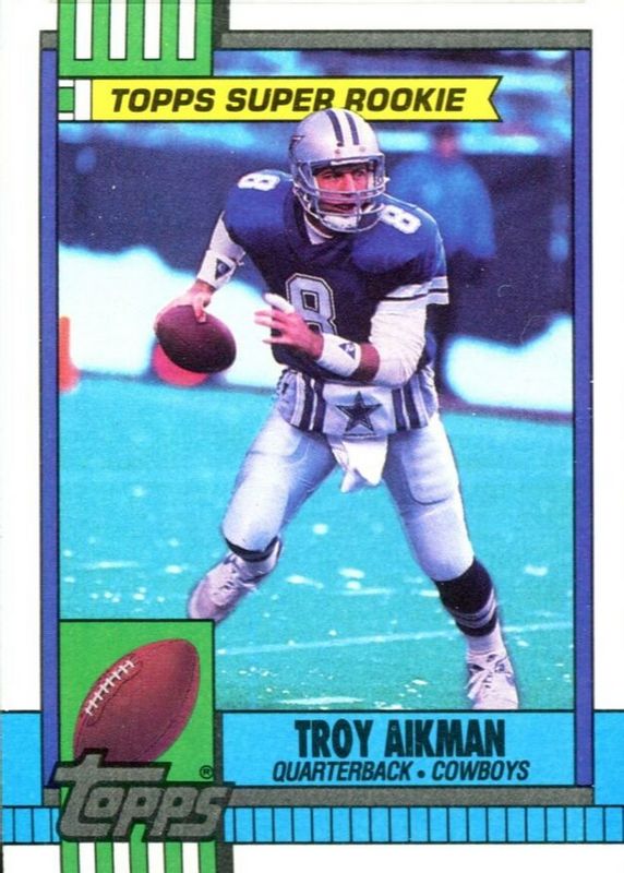 Troy Aikman 1990 Topps #482 Base BGS 10 PRISTINE