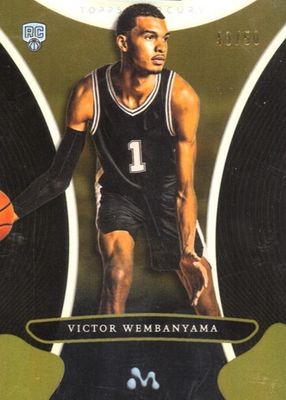 2023 Topps Mercury Victor Wembanyama #14 Gold Refractor /50