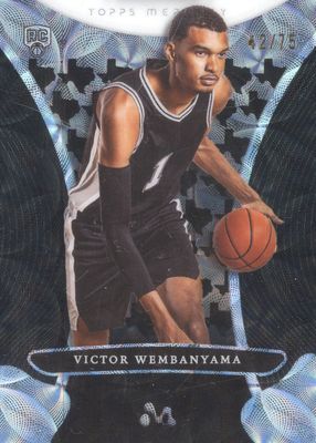 2023 Topps Mercury Victor Wembanyama #13 Texas Kaleidoscope Refractor /75