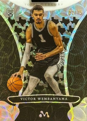 2023 Topps Mercury Victor Wembanyama #4 Texas Kaleidoscope Refractor /75