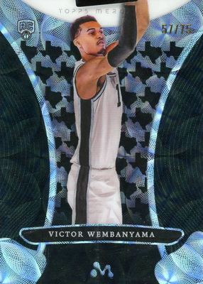 2023 Topps Mercury Victor Wembanyama #6 Texas Kaleidoscope Refractor /75