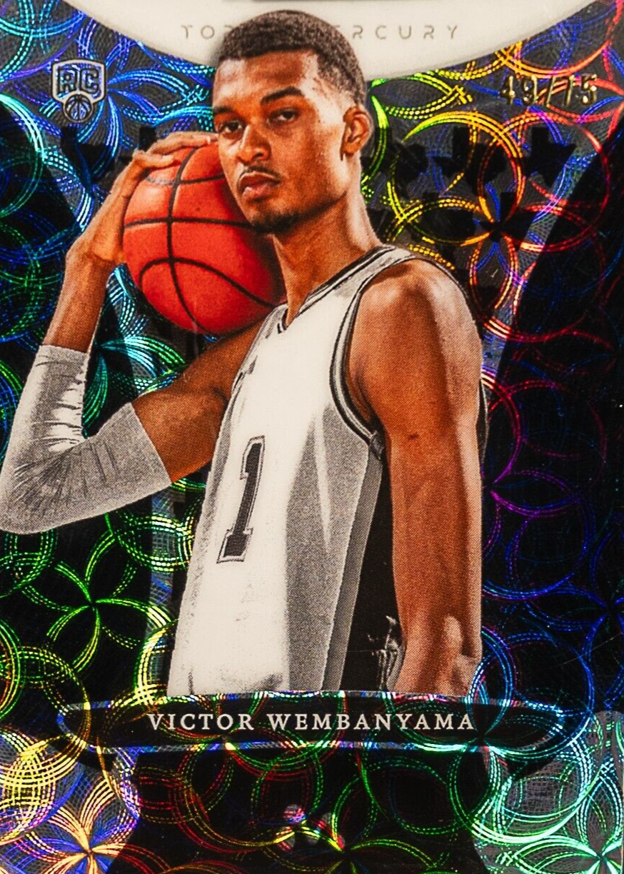 Victor Wembanyama 2023 Topps Mercury Victor Wembanyama #9 Texas 