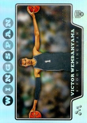 2023 Topps Mercury Victor Wembanyama #VW-9 Wingspan /99