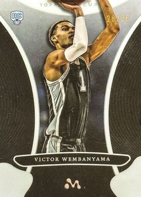 2023 Topps Mercury Victor Wembanyama #11 White Refractor /35