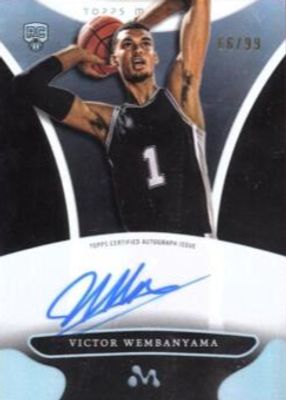 2023 Topps Mercury Victor Wembanyama #WA-8 Autographs - Refractor /99