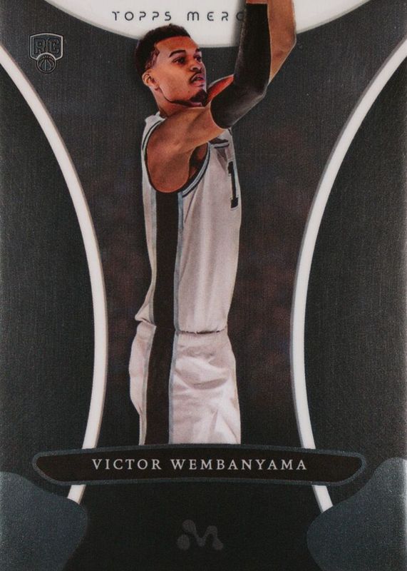 Victor Wembanyama 2023 Topps Mercury Victor Wembanyama #6 Base Rookie RAW