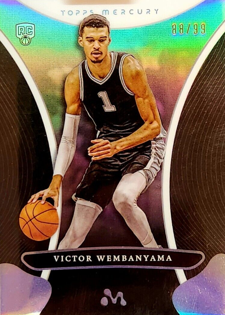 VICTOR WEMBANYAMA RC ウェンバンヤマ REFRACTOR 2023-24 Topps Chrome Victor Wembanyama Orange Basketball