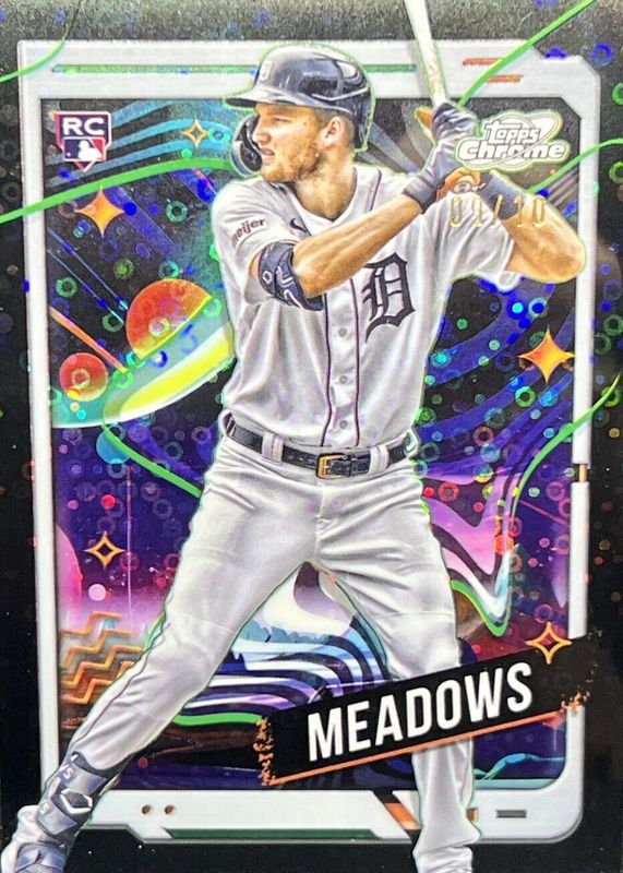 2024 Topps Chrome Cosmic #127 Black Eclipse Refractor /10