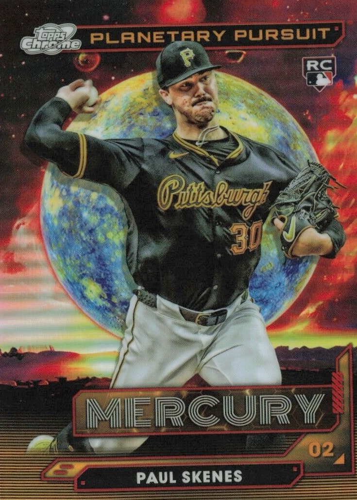 Paul Skenes 2024 Topps Chrome Cosmic #PPM-6 Planetary Pursuit
