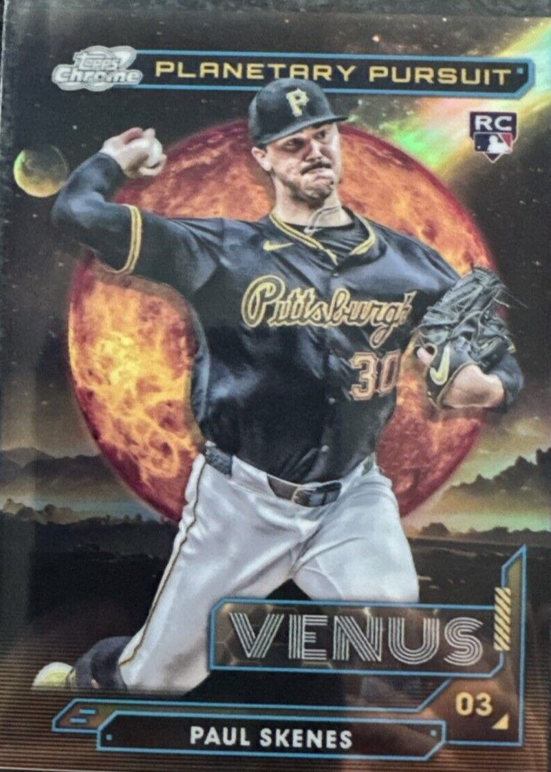 Paul Skenes 2024 Topps Chrome Cosmic #PPV-6 Planetary Pursuit