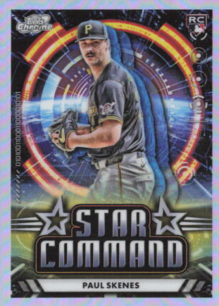 Paul Skenes 2024 Topps Chrome Cosmic #SC-14 Star Command