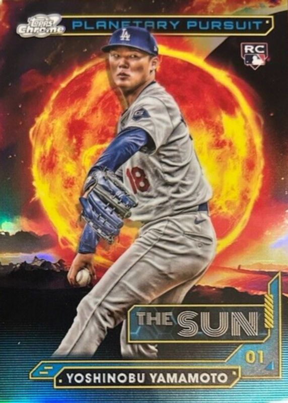 2024 Topps Chrome Cosmic #PPS-3 Planetary Pursuit - Sun