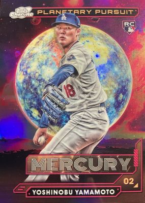 2024 Topps Chrome Cosmic #PPM-3 Planetary Pursuit - Mercury