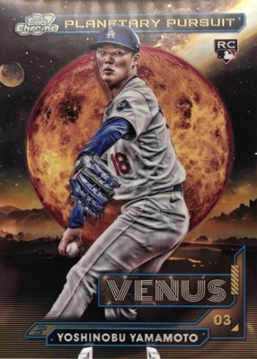 2024 Topps Chrome Cosmic #PPV-3 Planetary Pursuit - Venus