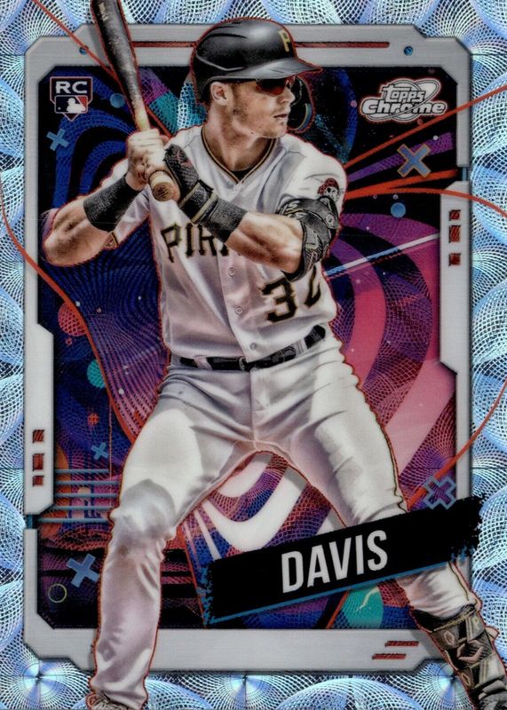 Henry Davis 2024 Topps Chrome Cosmic #100 Nucleus Refractor Rookie PSA 10