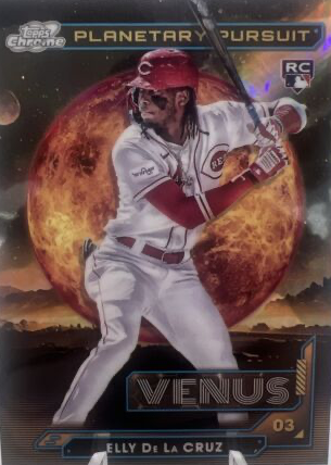 Elly De La Cruz 2024 Topps Chrome Cosmic #PPV-4 Planetary Pursuit