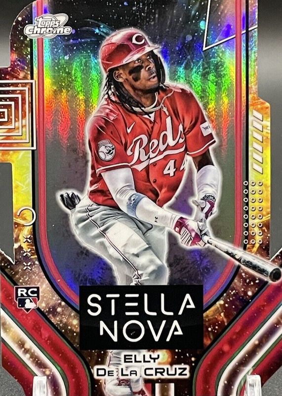 Elly De La Cruz 2024 Topps Chrome Cosmic #SN-1 Stella Nova Rookie RAW