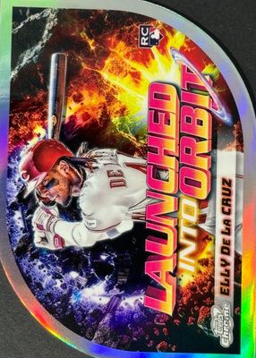 2024 Topps Chrome Cosmic #LIO-25 Launched Into Orbit