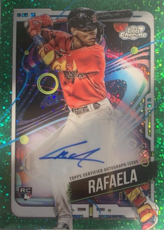 2024 Topps Chrome Cosmic #CCA-CR Autographs - Green Space Dust Refractor /75